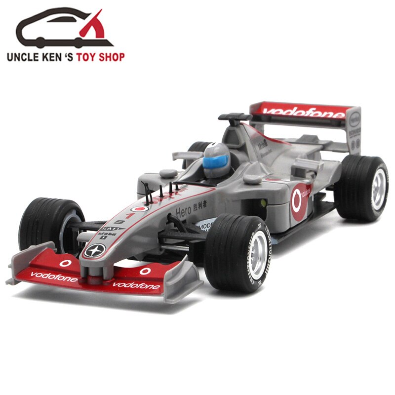 Diecast Formula Model Cars, 17cm FI Metal Souvenir toys, Kids Alloy Gift With Package/Pull Back Function/Sound/Light