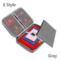 Document Organizer Briefcase A4 Folder Holder Men's Women's Bag Cover Purse Passport Home Safe Functional File Storage Case