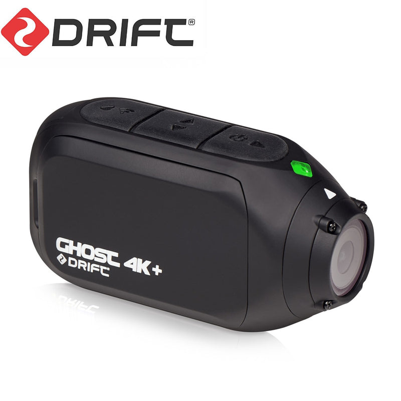 Drift Ghost 4K+ Plus Action Sports Camera Motorcycle Bicycle Bike Mount Helmet Cam with WiFi 4K HD Resolution External Mic