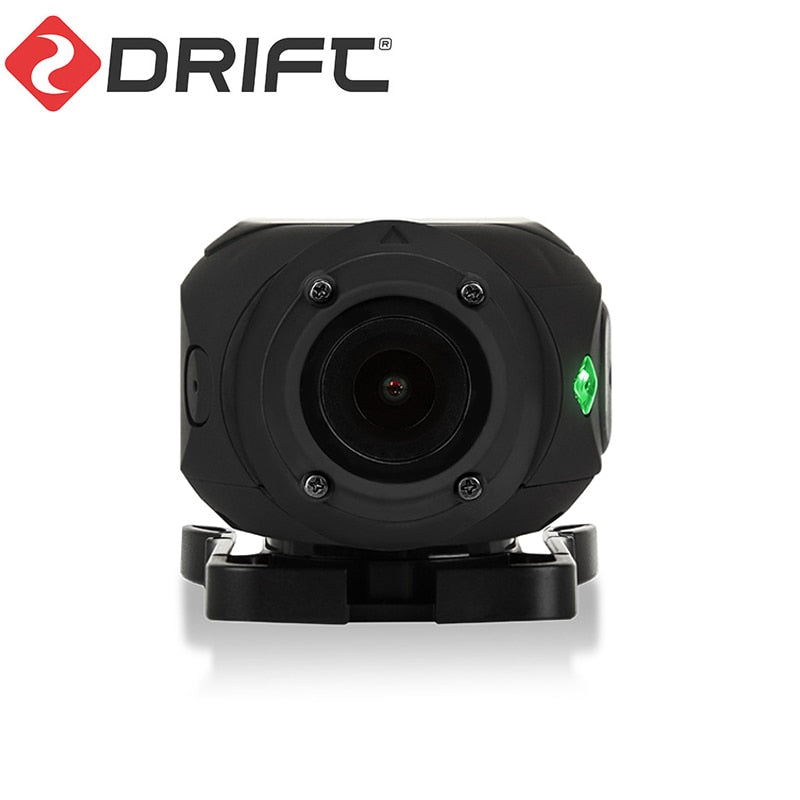 Drift Ghost 4K+ Plus Action Sports Camera Motorcycle Bicycle Bike Mount Helmet Cam with WiFi 4K HD Resolution External Mic
