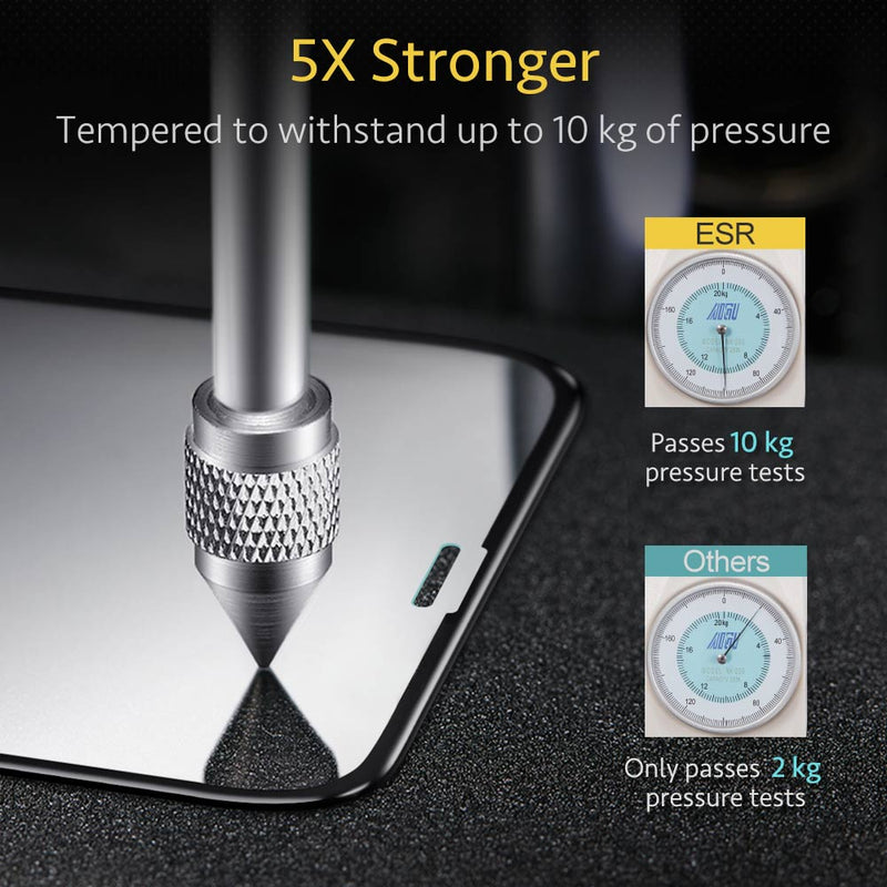 ESR for iPhone 12 Pro Screen Protector Tempered Glass for iPhone 12 mini 12pro Max 11 Pro X XR XS Max 3D Full Cover Screen Film