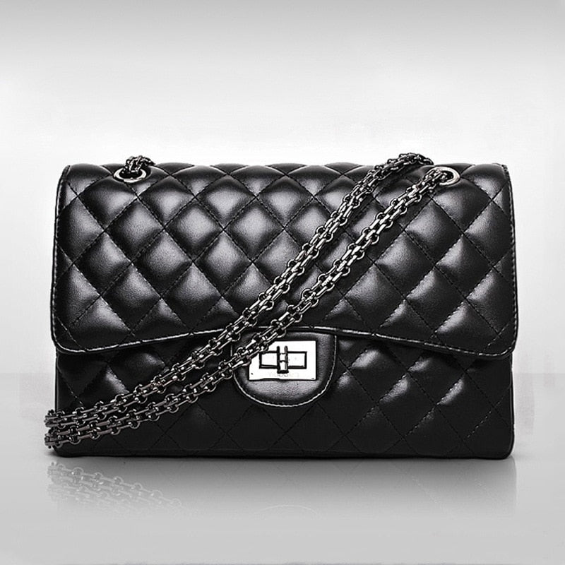 European and American Fashion Casual Tide Chain Lingge Ladies Bag Wild Shoulder Messenger Bag Small Square Bag Designer Handbags