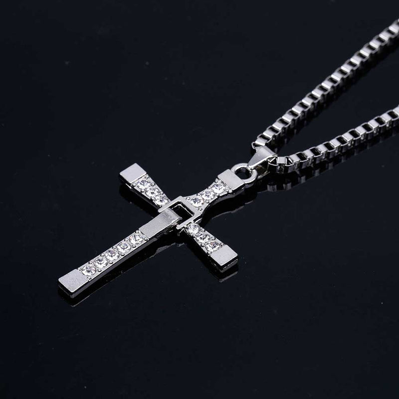 FAMSHIN free shipping Fast and Furious  6  7 hard gas actor Dominic Toretto /  cross necklace pendant,gift for your boyfriend
