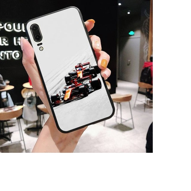 FHNBLJ Formula 1 Phone Case For Huawei P20 P30 P9 P10 plus P8 lite P9 lite Psmart 2019 P20 pro P10 lite
