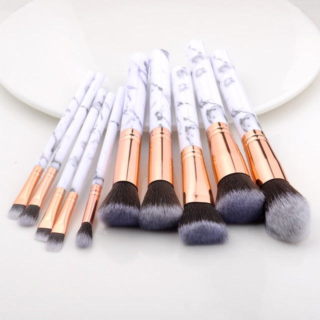 FLD15/10/5Pcs Makeup Brushes Set Cosmetic Powder Eye Shadow Foundation Blush Blending Beauty Make Up of Brochas Maquillaje KIT