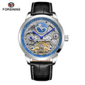 FORSINING Tourbillon Automatic Mechanical Men Wristwatch Military Sport Male Clock Top Brand Luxury Skeleton New Man Watch 8191