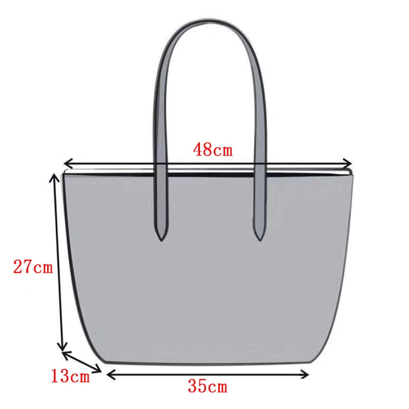 Famous Brand Shoulder Bags Women Casual Large Capacity Messenger Bag Ladies Handbag Tote Beach Bags With LOGO Shopping Bolsa