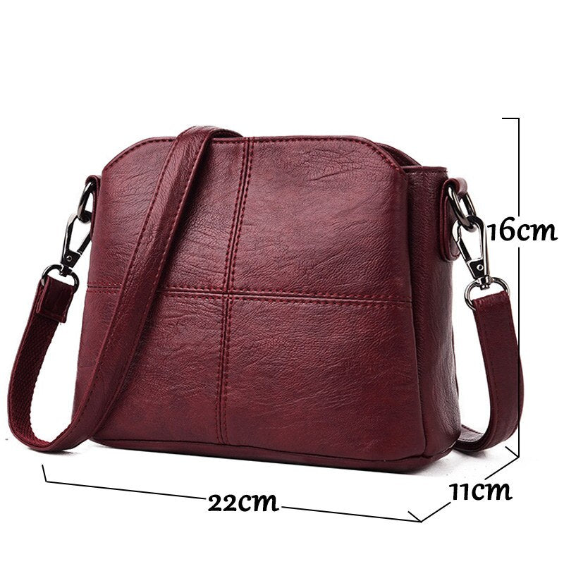 Fashion Plaid women Handbags Women Famous Brands soft Leather Female High Quality Luxury Small Shoulder Bag Designer Handbag sac