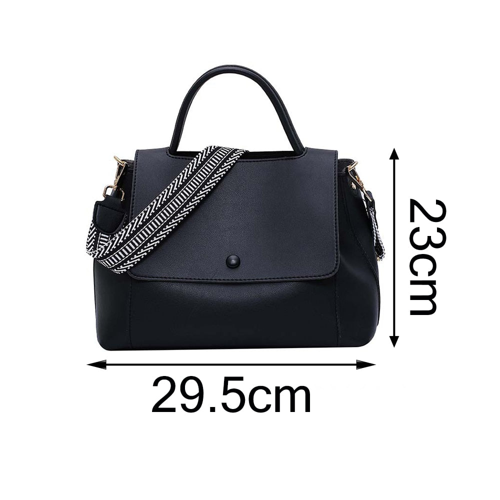 Fashion Simply PU Leather Crossbody Bag For Women 2020 winter Solid Color Shoulder Messenger Bag Lady Chain Travel Small Handbag