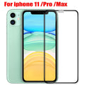 Full Cover protective glass on iPhone X XS 11 Pro Max XR Screen Protector Tempered glass For iphone 11 Pro Max glass Curved edge