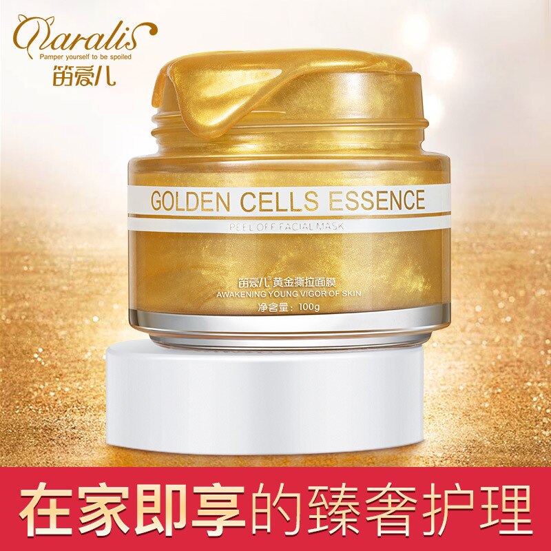 Gold Peeling Facial Mask Deep Cleansing Pores Facial Moisturizing Peeling Facial Wax To Remove Blackheads Wholesale Skin Care