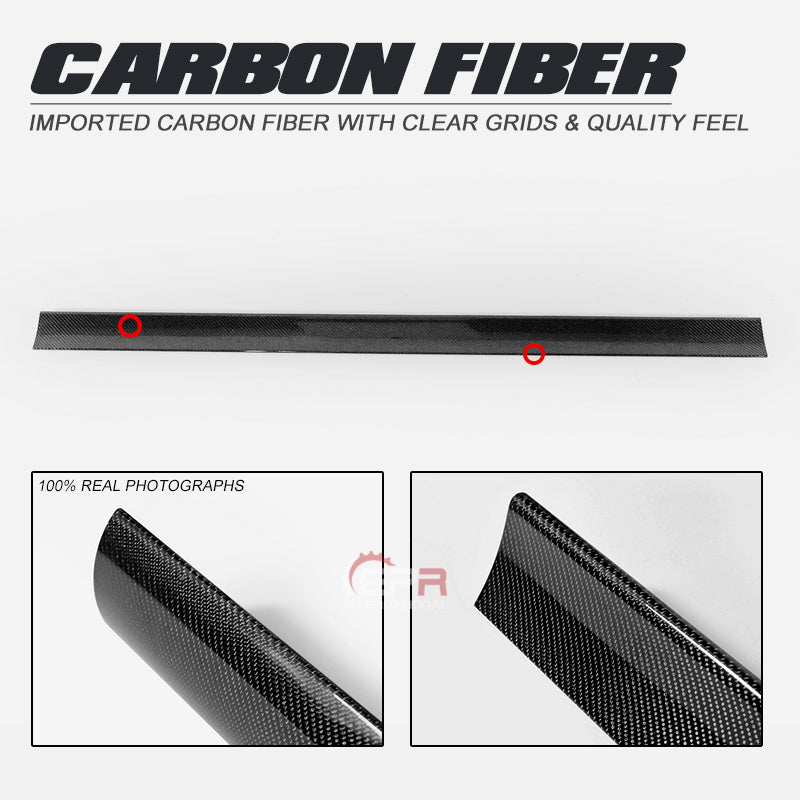 Car Accessories For Nissan Skyline R34 GTR OEM Carbon Fiber Spoiler Rear Small Blade Tuning Wing Kit (For geunine OEM spoiler)
