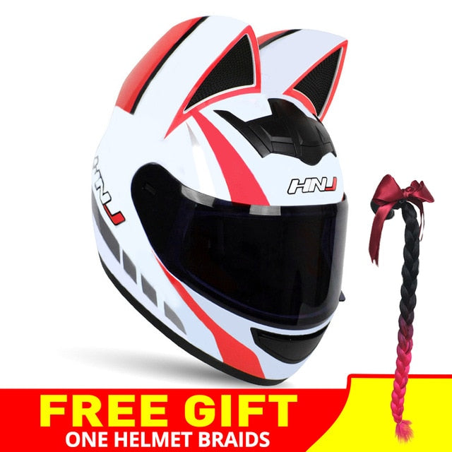 HNJ Motorcycle Helmet Full Face Motocross Casco Moto Double Visor Moto Helmet Motorbike Capacete For Men Women