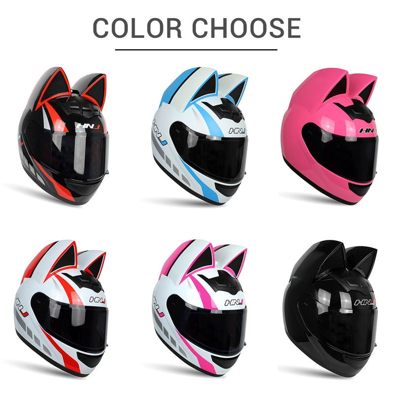 HNJ Motorcycle Helmet Full Face Motocross Casco Moto Double Visor Moto Helmet Motorbike Capacete For Men Women