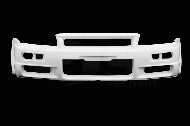 Car-Styling Full FRP Fiber Glass Bodykits Fit For 99-00 Skyline R34 GTT 2D 4D GTR Conversion Body Kit Bumpers Lip Skirts Hood