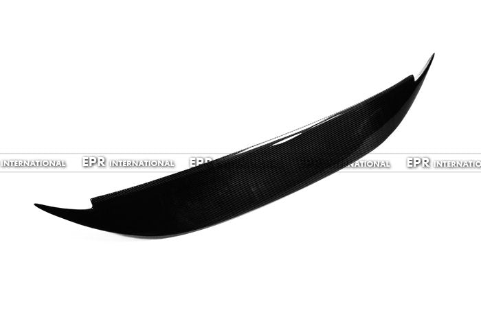 For Honda S2000 BYS Style Carbon Fiber Ducktail Spoiler Tuning Part Trim For S2000 Glossy Fiber Carbon Trunk Wing Lip Body Kit