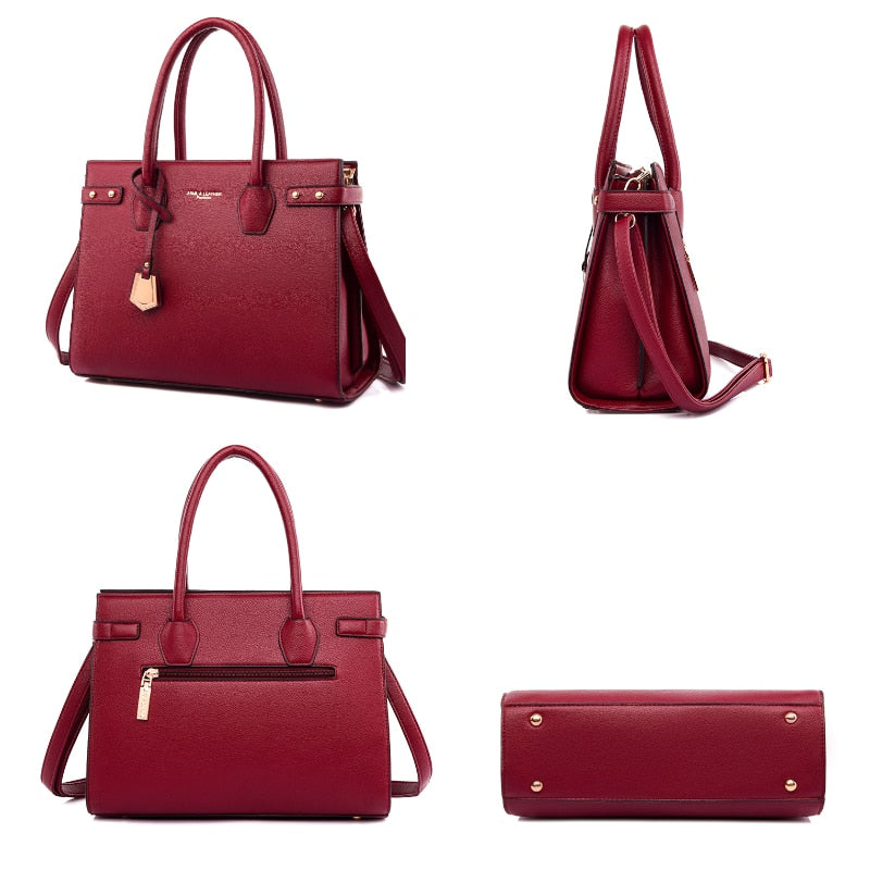 Handbags for Women 2020 Designer Luxury Large Capacity Leather Shoulder Crossbody Bag Big Fashion Waterproof Purses High Quality