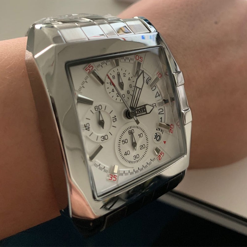 Hot Sale MEGIR Brand Original Chronograph Quartz Men Watch Stainless Steel Business Wrist Watches Male Clock Relogio Masculino