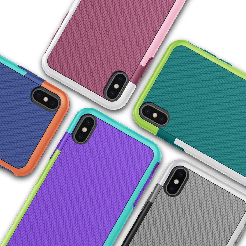 Hybrid Gel Rubber Anti-Slip Protective Case for iPhone 11 12 Pro XS Max Mini X XR 7 8 6 6S Plus SE 2020 Silicon ShockProof Cover