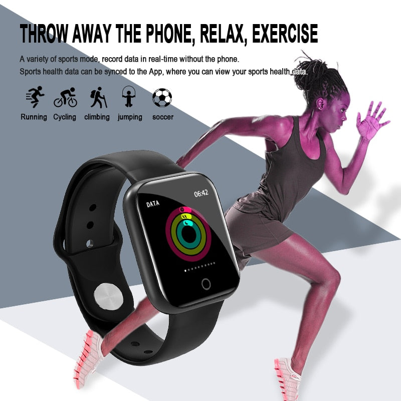 I5 Smart Watch Sports Pedometer Heart Rate Blood Pressure Monitoring Men and Women Smartwatch For Hua wei iPhone Phone