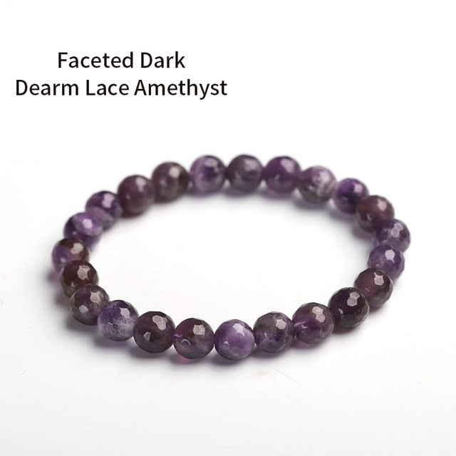 JD Guaranteed Natural Dream Lace Amethyst Stone Bracelets For Women Crystal Gemstone Fine Jewelry Bracelet Manchette Argent