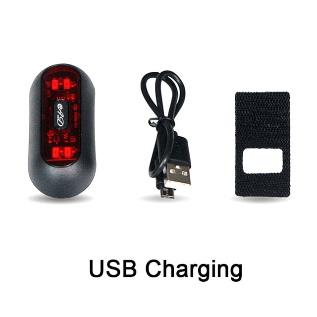 LED Motorcycle Helmet Night USB Charge Smart Light Strip Safety Signal Warning Taillight Accessories