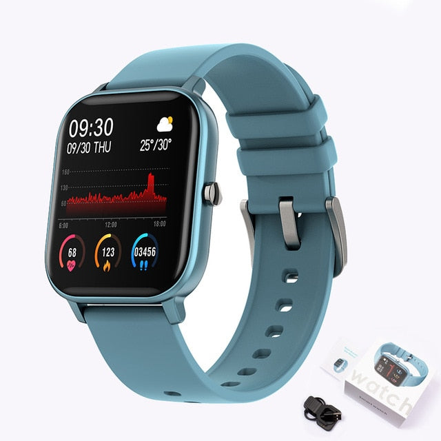 LIGE New P8 1.4 inch Full Touch Women Digital Watches Waterproof Sports For xiaomi iPhone Multifunctional  Electronic Watch Men