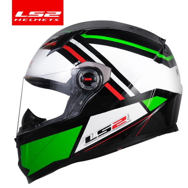 LS2 FF358 Full Face Motorcycle Helmet ls2 motocross racing helmets ECE Certification man woman casco moto casque