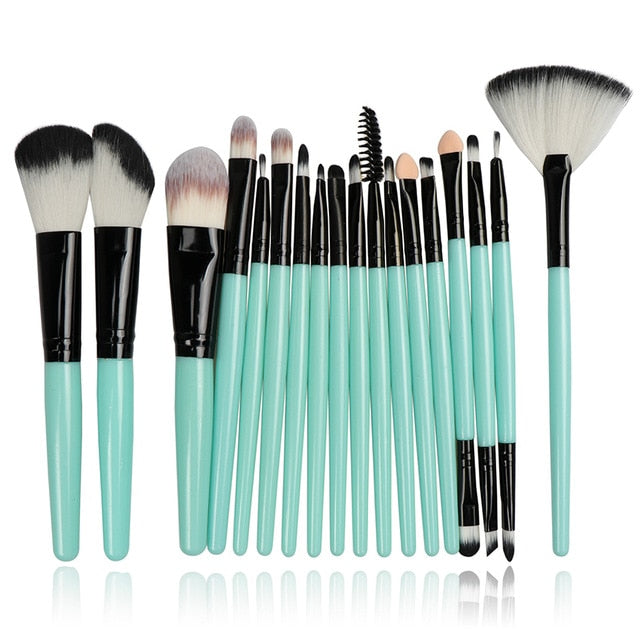 Lemoda  Professional Makeup Brushes Set Eyebrow Powder Foundation Eye Shadow Brush Cosmetics Tools Beauty Makeup Brush Kit