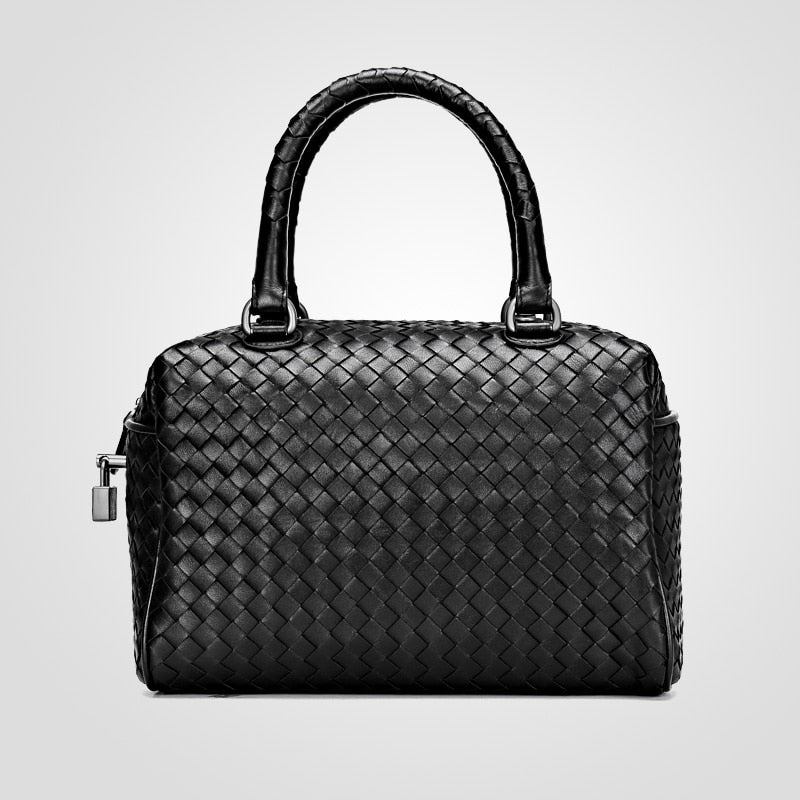 Luxury Handbags Women Bags Designer 100% Sheepskin Genuine Leather Corssbody Hand woven Soft Large Capacity Handbags