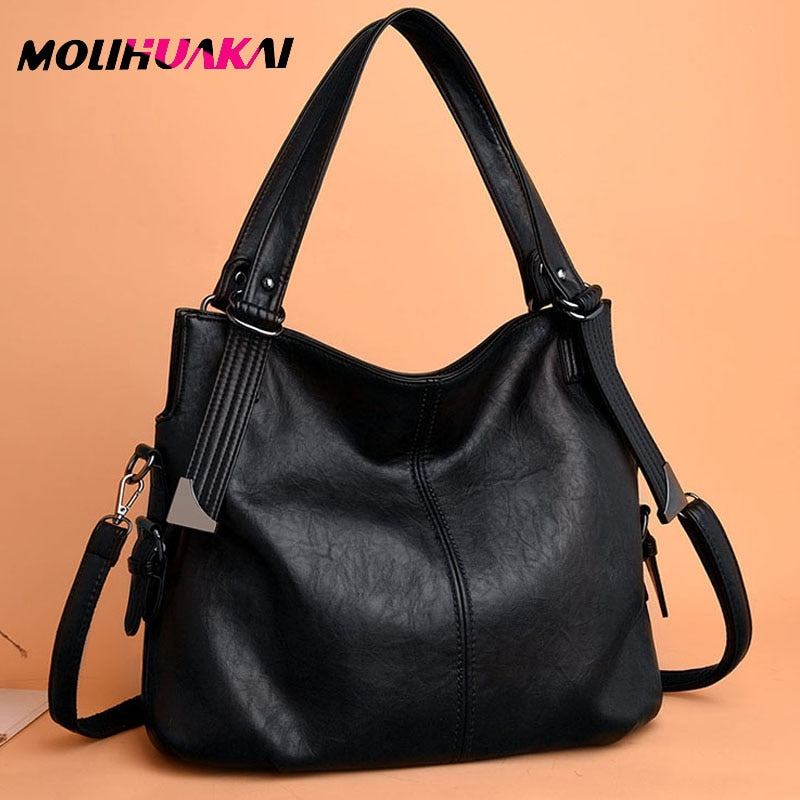 Luxury Handbags Women Bags Designer Soft Leather Bags For Women 2021 Hobos Europe Crossbody Bag Ladies Vintage Famous Brand Sac