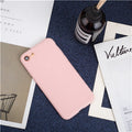 Luxury Thin Soft Color Phone Case For Iphone 7 8 6 6s Plus 5s Se Silicone Back Cover Capa For Iphone X Xs 11 Pro Max Xr 12 Mini