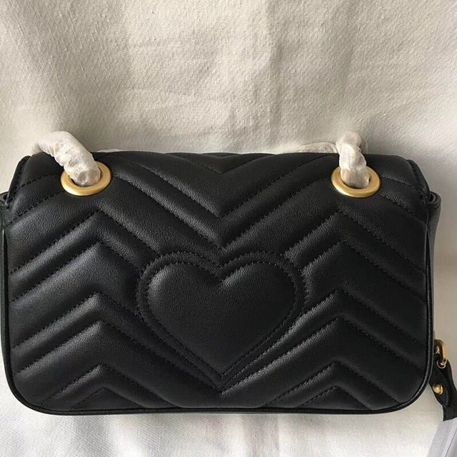 Luxury Women Handbag Marmont Bags Top Quality Calfskin Leather Bags For Women 2021 Brand Designer Fashion Crossbody Shoulder Bag
