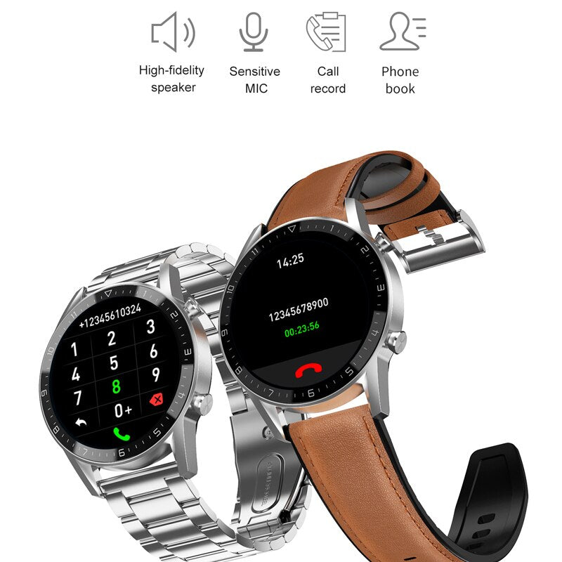 MAFAM DT92 Smart Watch Men Heart Rate Blood Pressure Bluetooth Call IP68 Waterproof Long Battery Life reloj inteligente
