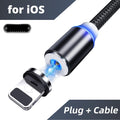 Magnetic Cable Type C Micro USB Cable For Phone Android USB C Fast Charge Universal Magnet Cord Charging For IPhone Quick Wire