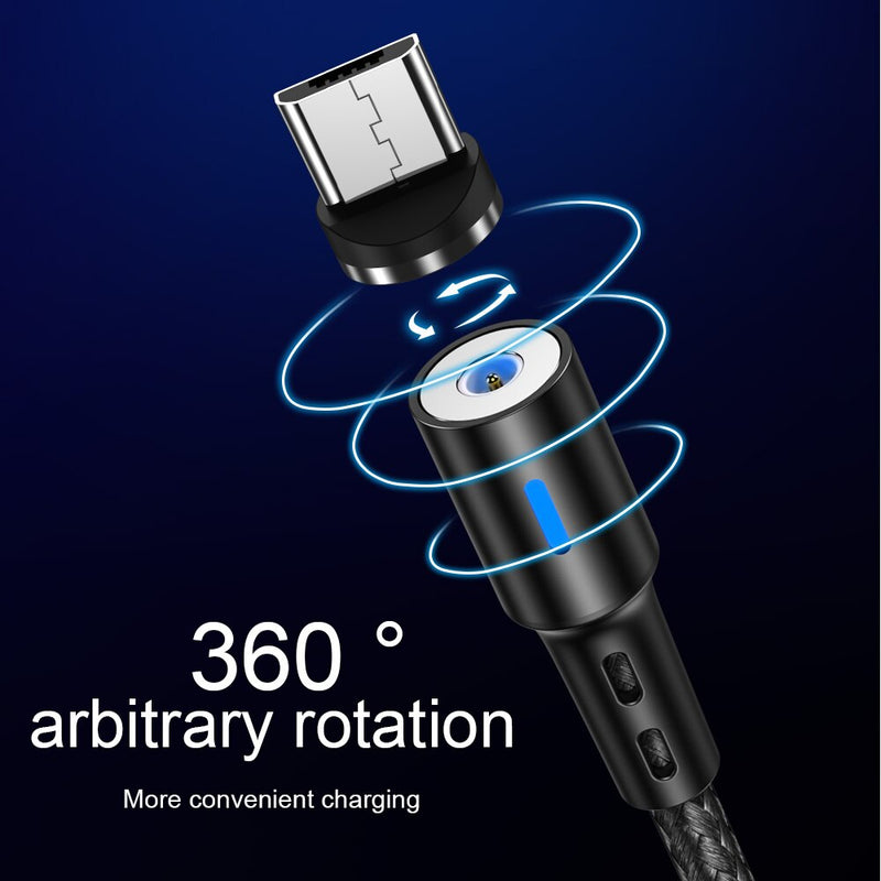 Magnetic USB Cable For iphone 11 7 8 Plus Fast Charging Magnet Charger Cable For iphone XR X XS Max Mobile Phone Cord Cabo