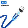 Marjay Magnetic Cable Fast Charging Micro USB Type C Cable For iPhone Samsung Xiaomi Mobile Phone Magnet Charger USB Cord Wire