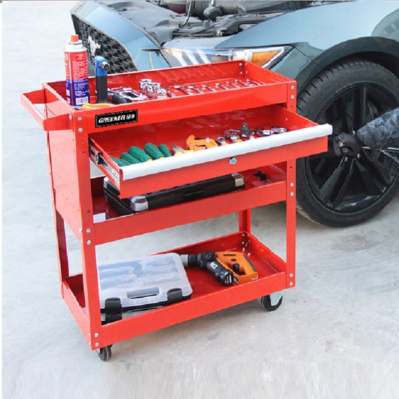 Mechanical Workshop ToolsCart  Tool Trolley With Wheels Toolbox Cabinet Organizer Holder Garage Workbench  Racks  Accessories