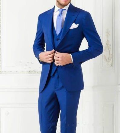 Men Wedding Suits 2020 Elegant 3 Pieces Wedding Dress Dark Green Smoking Tuxedo Jacket Terno Slim Groom Suits For Men