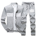 Men's Sporting Suit Casual Tracksuit Men Spring Autumn Sportswear 2PC Sweatshirt +Pants Clothing Sets Plus Size 6XL 7XL 8XL 9XL