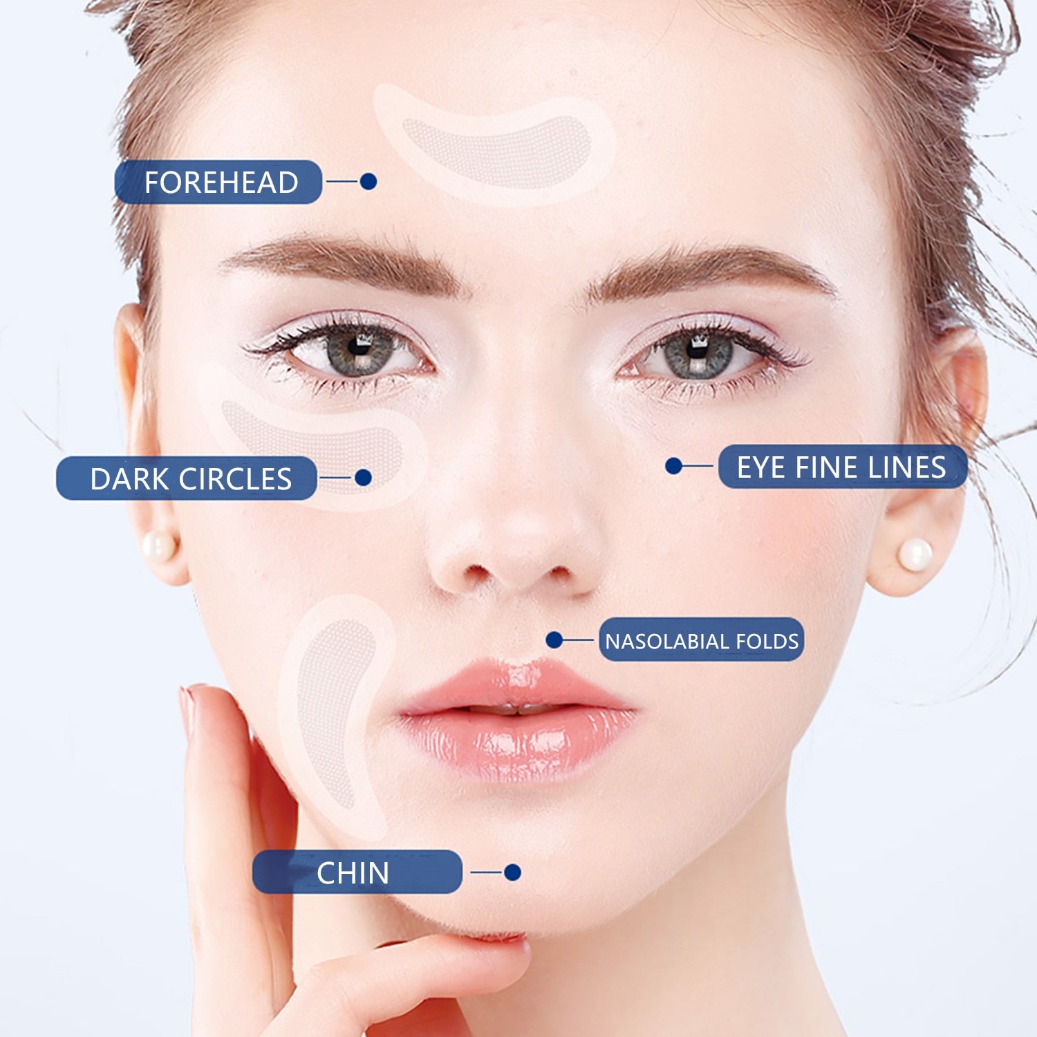 Micro-needle Eye Patch Hyaluronic Acid Anti-wrinkle Eye Mask Fine Lines Remove Moisturizing Firm Tighten Skin Care