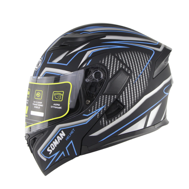 Motorcycle Full Face Helmet Modular Double Visor Cascos Para Moto Dot Approved Flip Up Capacete Men Motorbike Helmet Motorcycles