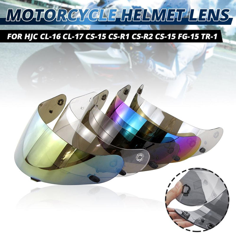 Motorcycle Helmet Lens Visor Helmet Glasses Lens Full face For HJC CL-16 CL-17 CS-15 CS-R1 CS-R2 CS-15 FG-15 TR-1