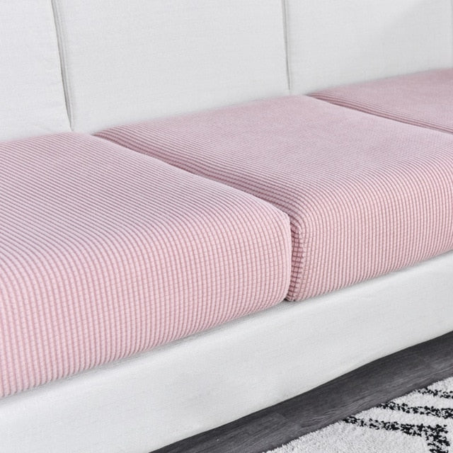 Multi Sizes Sofa Cushion Seat Cover High Elastic Polar Fleece Seat Cushion Protective Cover Pet Cat Anti-scratch Couch Cover