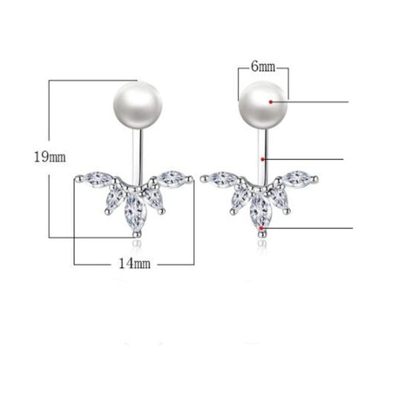 NEHZY 925 sterling silver new Jewelry High Quality Woman Fashion Earrings Retro Long Tassel Cubic Zirconia Flower Pop Earrings