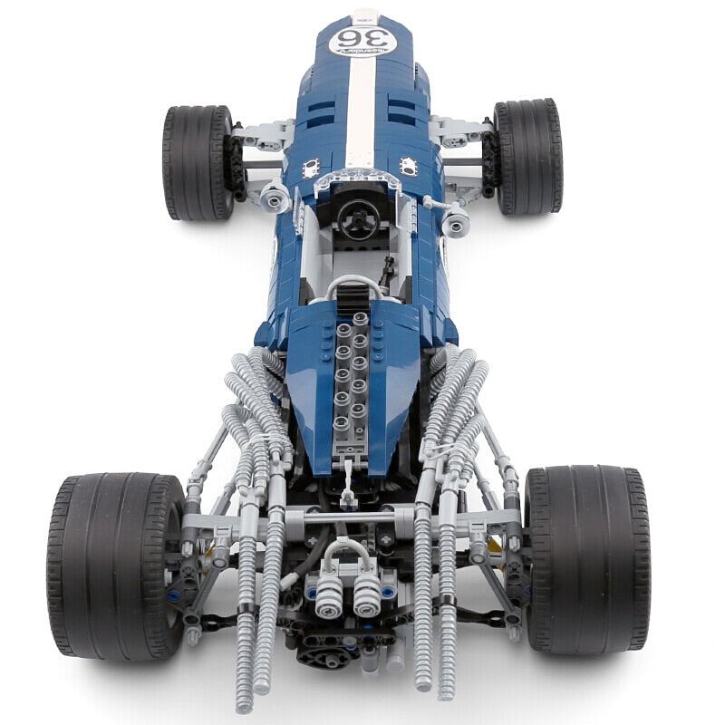 NEW 1967 Formula 1 Racing Car Creator Exclusive Technic Grand Prix Racer F1 Building Blocks Bricks Classic Model Kids Toys
