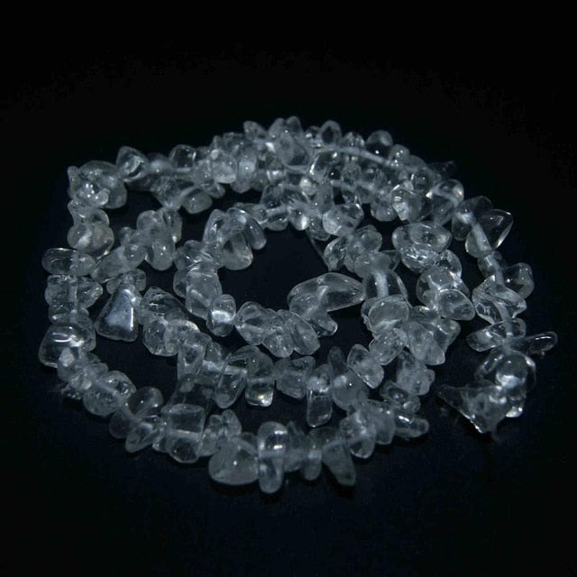 Natural Stone 3-5MM Irregular Shape Freeform Chip Bead Tiger Eye Amethysts Agates Lapis lazuli For Jewelry Making DIY Bracelet
