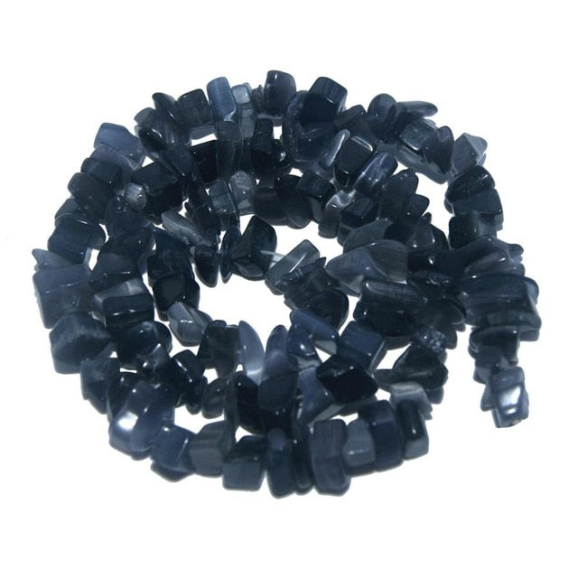 Natural Stone 5-8MM Irregular Shape Freeform Chip Bead Pink Quartz Amethysts Agates Lapis lazuli For Jewelry Making DIY Bracelet