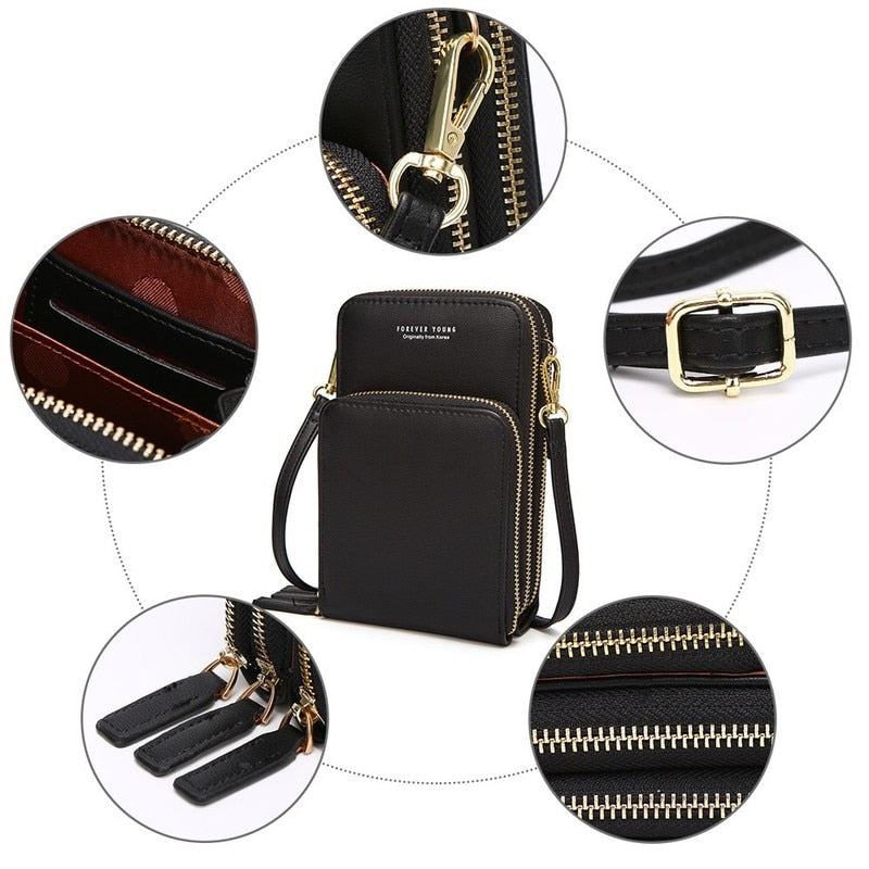 New Arrival Colorful Cellphone Purses Fashion Daily Use Card Holder Small Summer Shoulder Bag for Women Handbags