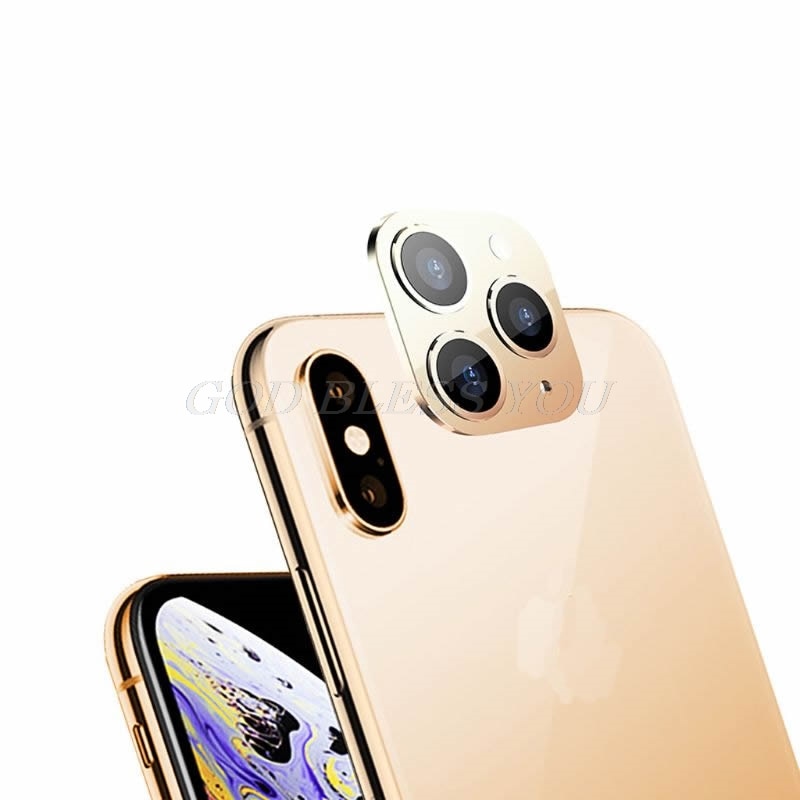 New Camera Lens Cover for iPhone X XS / XS MAX Seconds Change for iPhone 11 Pro Lens Sticker Modified Camera Cover Drop Shipping